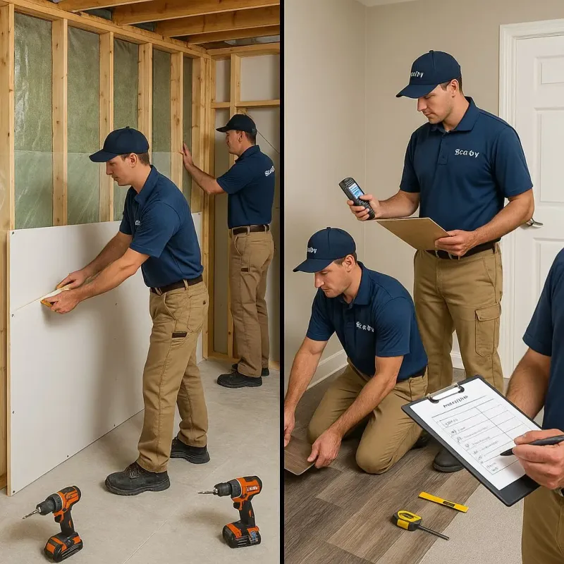 Repairs and Reconstruction process in Clarkston, MI
